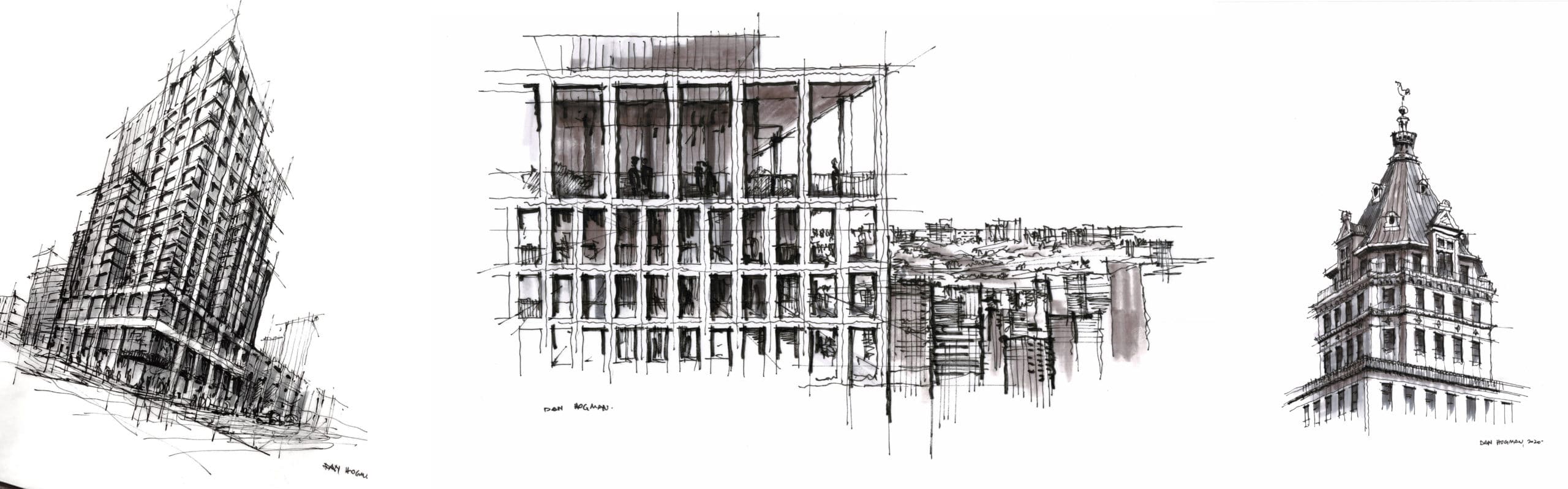 Architect Dan Hogman On Sketching Urban Life The Lx Collection