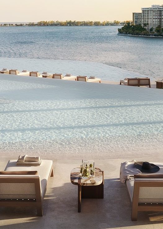 The Residences at Mandarin Oriental, Miami at One Island Drive POOL - Binyan Studios